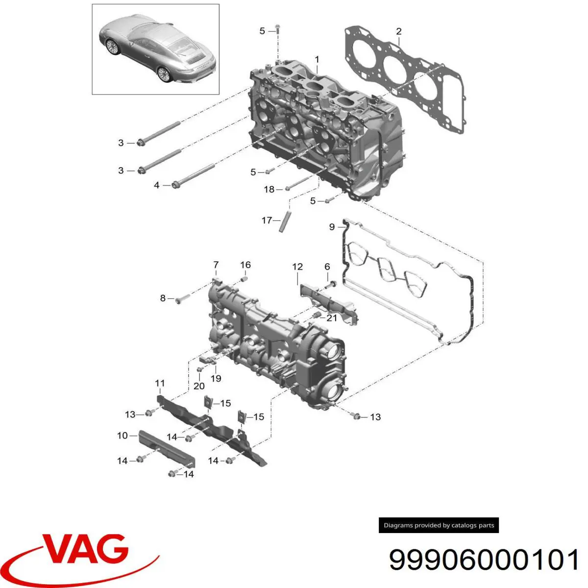  99906000101 Porsche