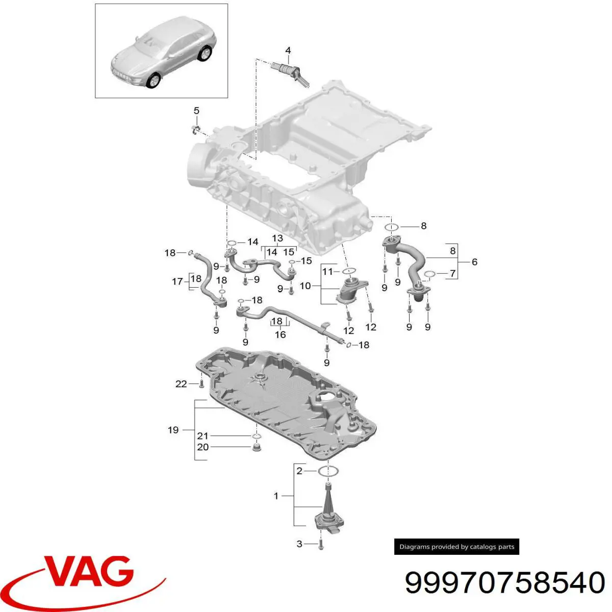  Porsche 99970758540 цена, от 10.70 USD