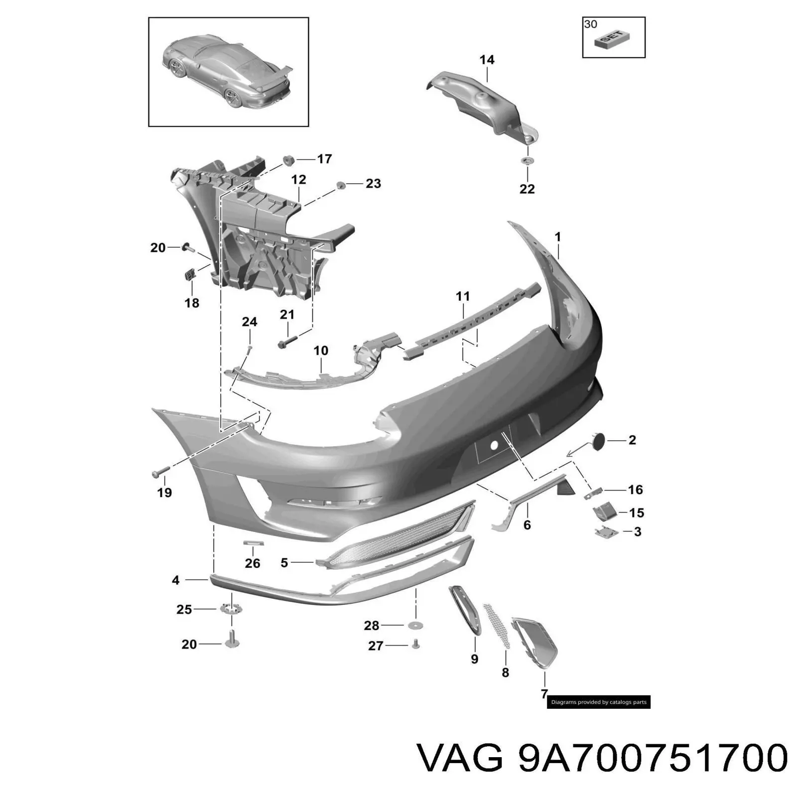  9A700751700 VAG