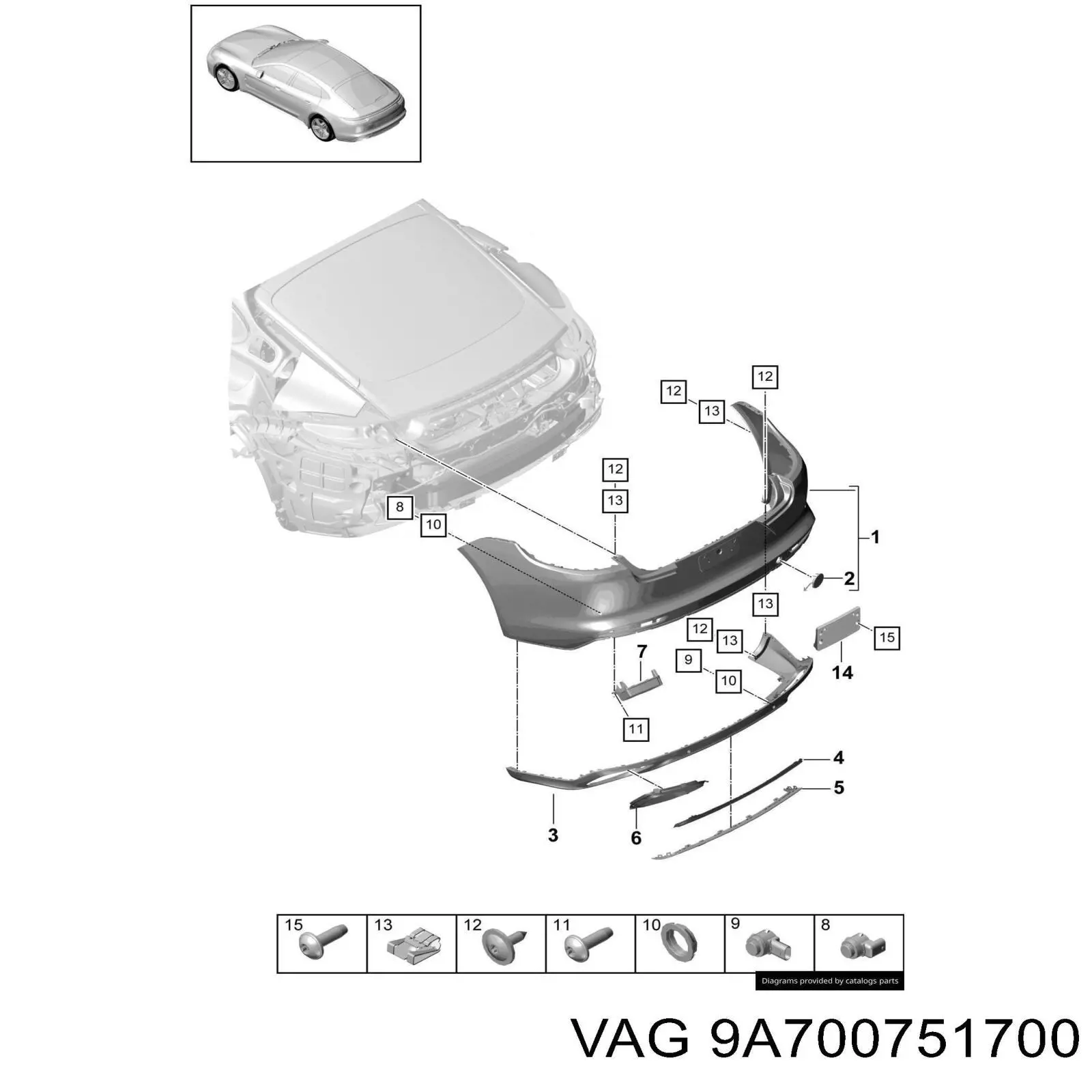 Купить 9A700751700 VAG 