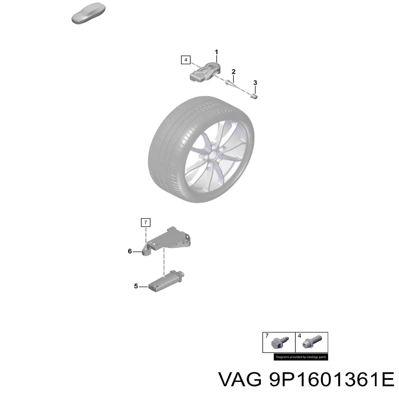 Porsche 9P1601361E цена, от 65.52 USD