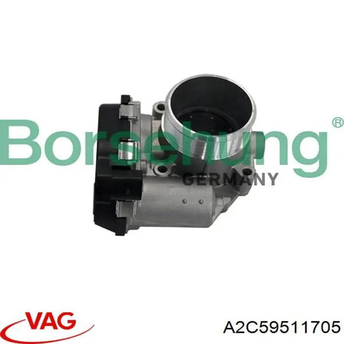 Compre A2C59511705 VAG Válvula de borboleta montada