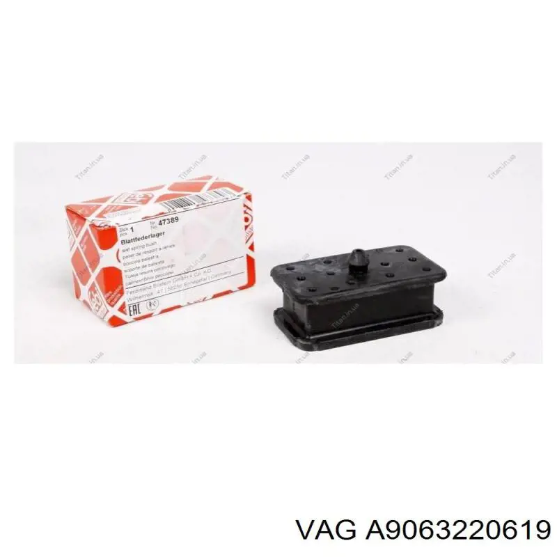 Отбойник передней рессоры VAG A9063220619 цена, от 10.82 USD