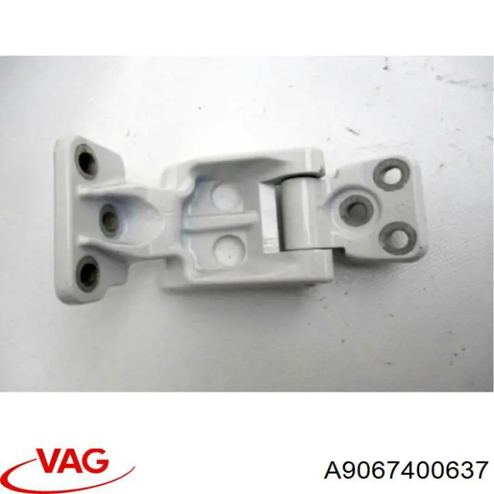 Петля двери задней (распашной) левая нижняя A9067400637 VAG