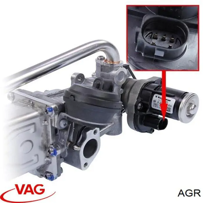 AGR VAG двигатель в сборе