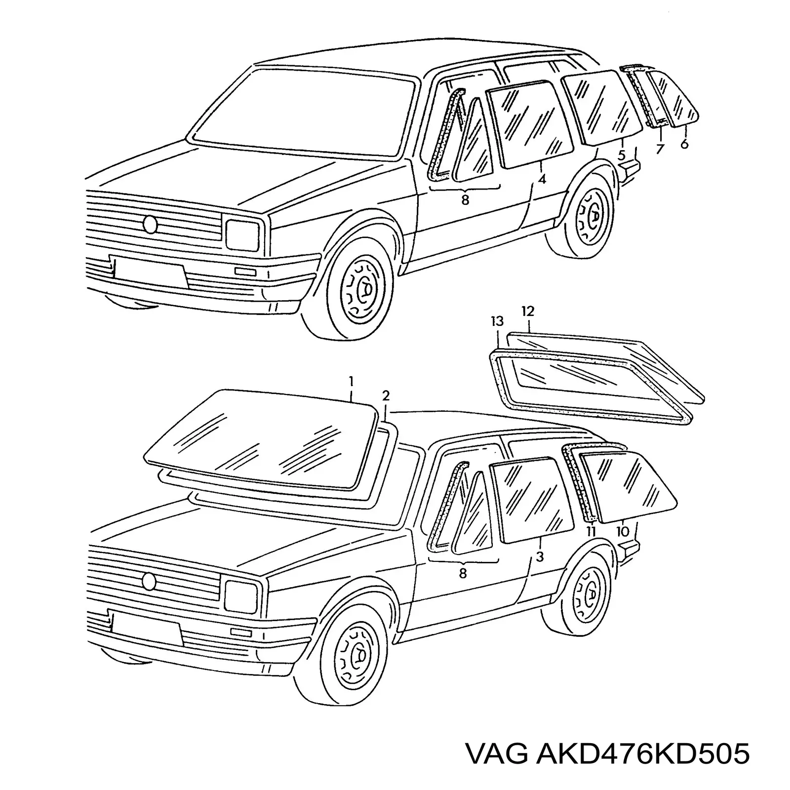  AKD476KD505 VAG