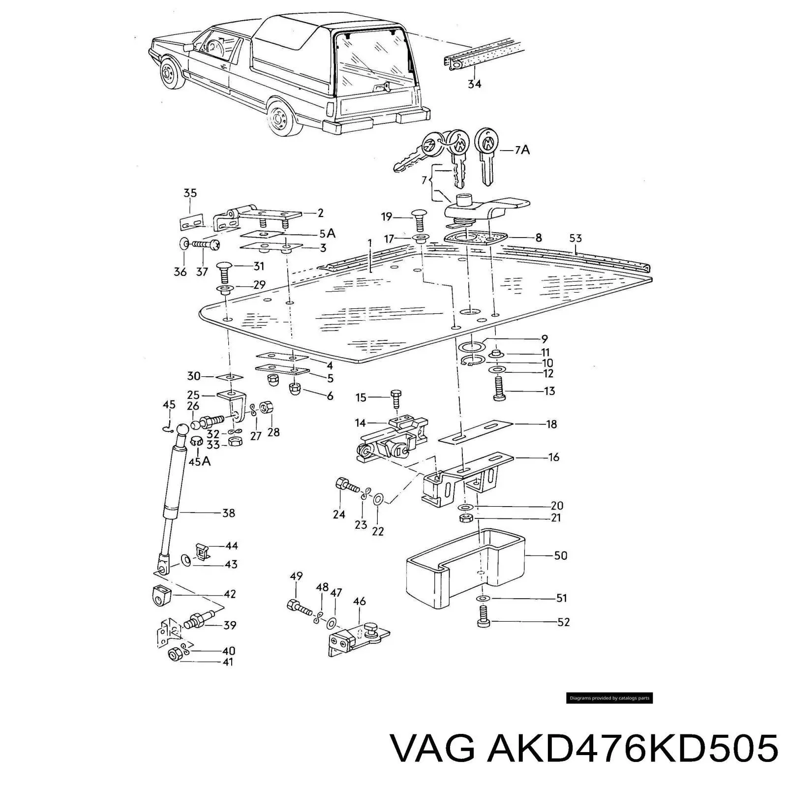 Купить AKD476KD505 VAG 