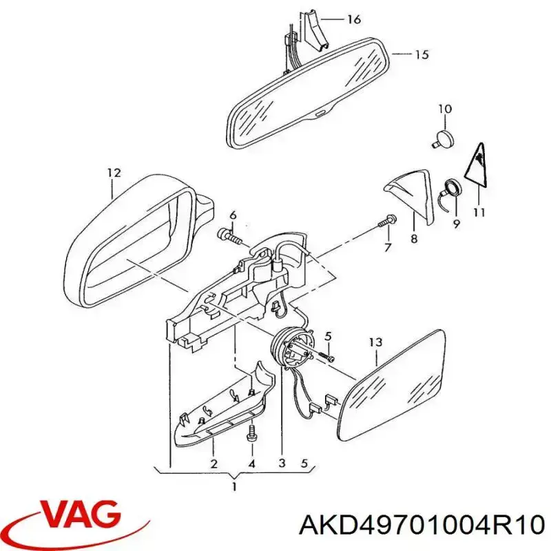Купить AKD49701004R10 VAG 