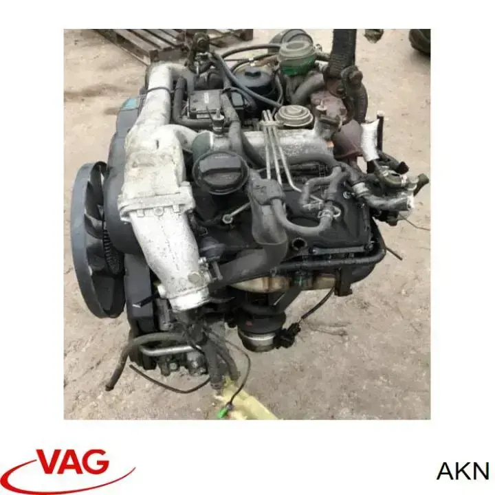 AKN VAG motor montado