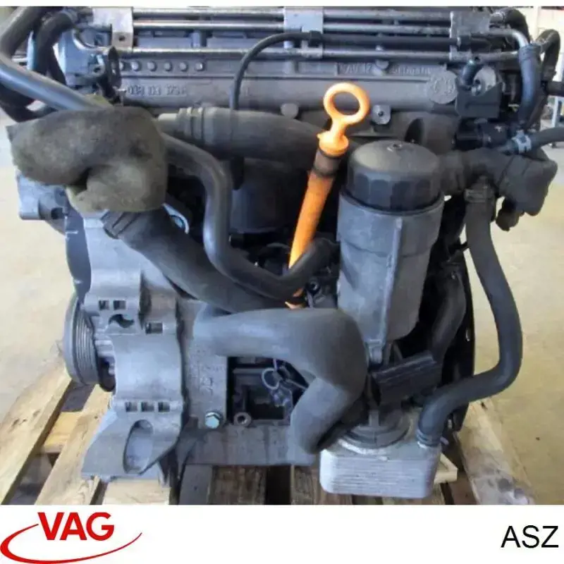 ASZ VAG motor montado