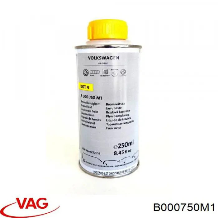 B000750M1 VAG Liquido de frenos original y equivalente