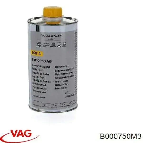 B000750M3 VAG Liquido de frenos original y equivalente