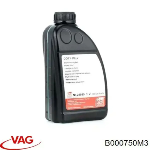 B000750M3 VAG Жидкость для тормозной системы