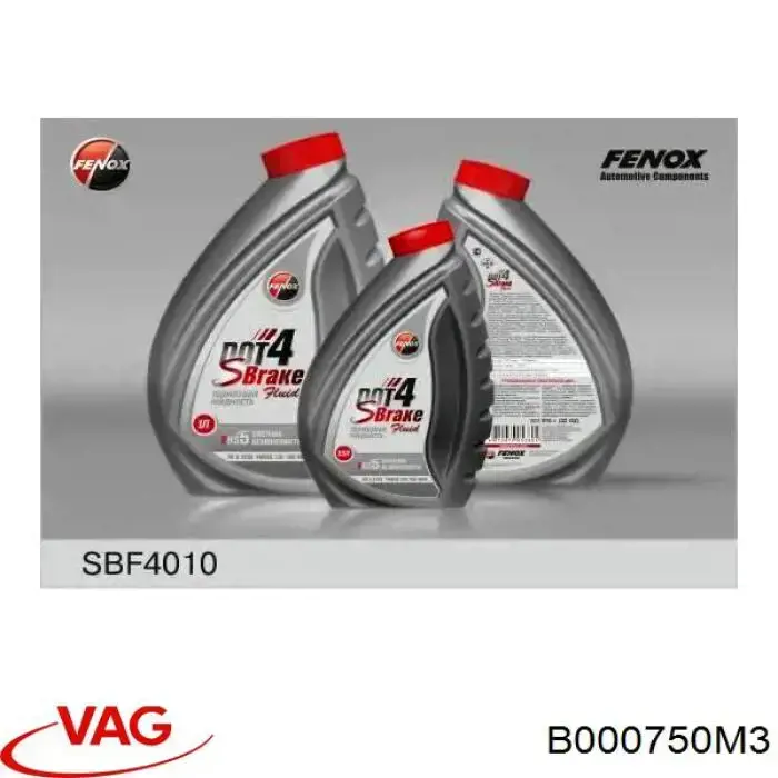 Купить B000750M3 VAG Тормозная жидкость