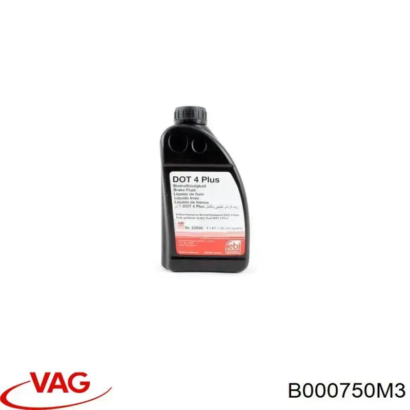 Тормозная жидкость B000750M3 VAG