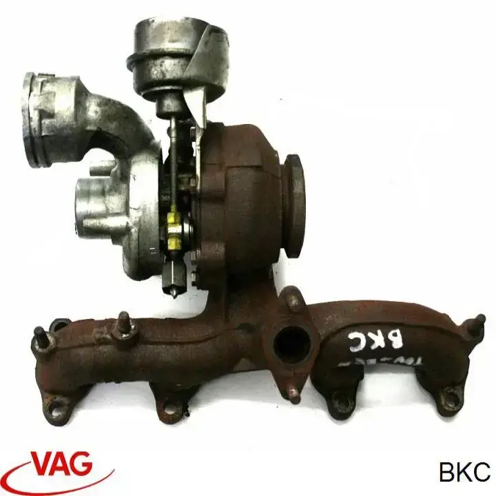 Двигатель в сборе VAG BKC