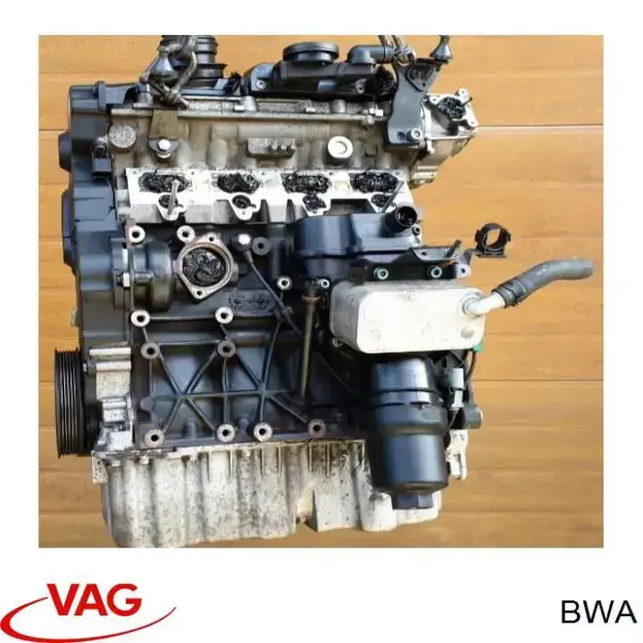 Двигатель в сборе на Volkswagen Jetta III 