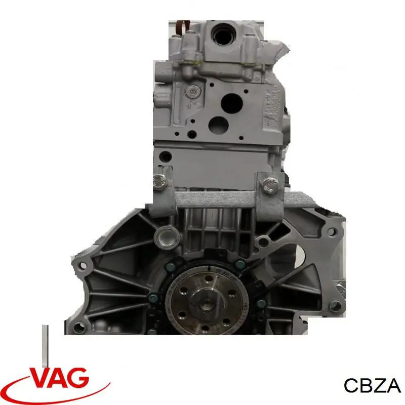 CBZA VAG Мотор в сборе