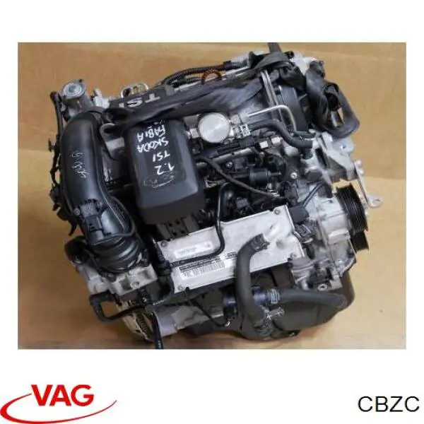 CBZC VAG Мотор в сборе