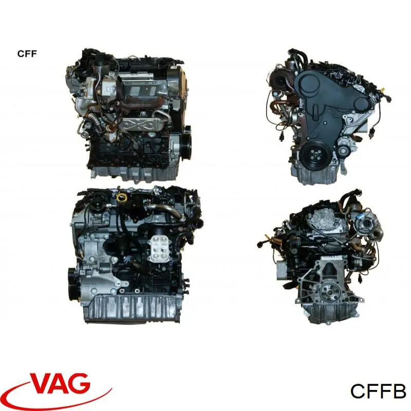 CFFB VAG Мотор в сборе
