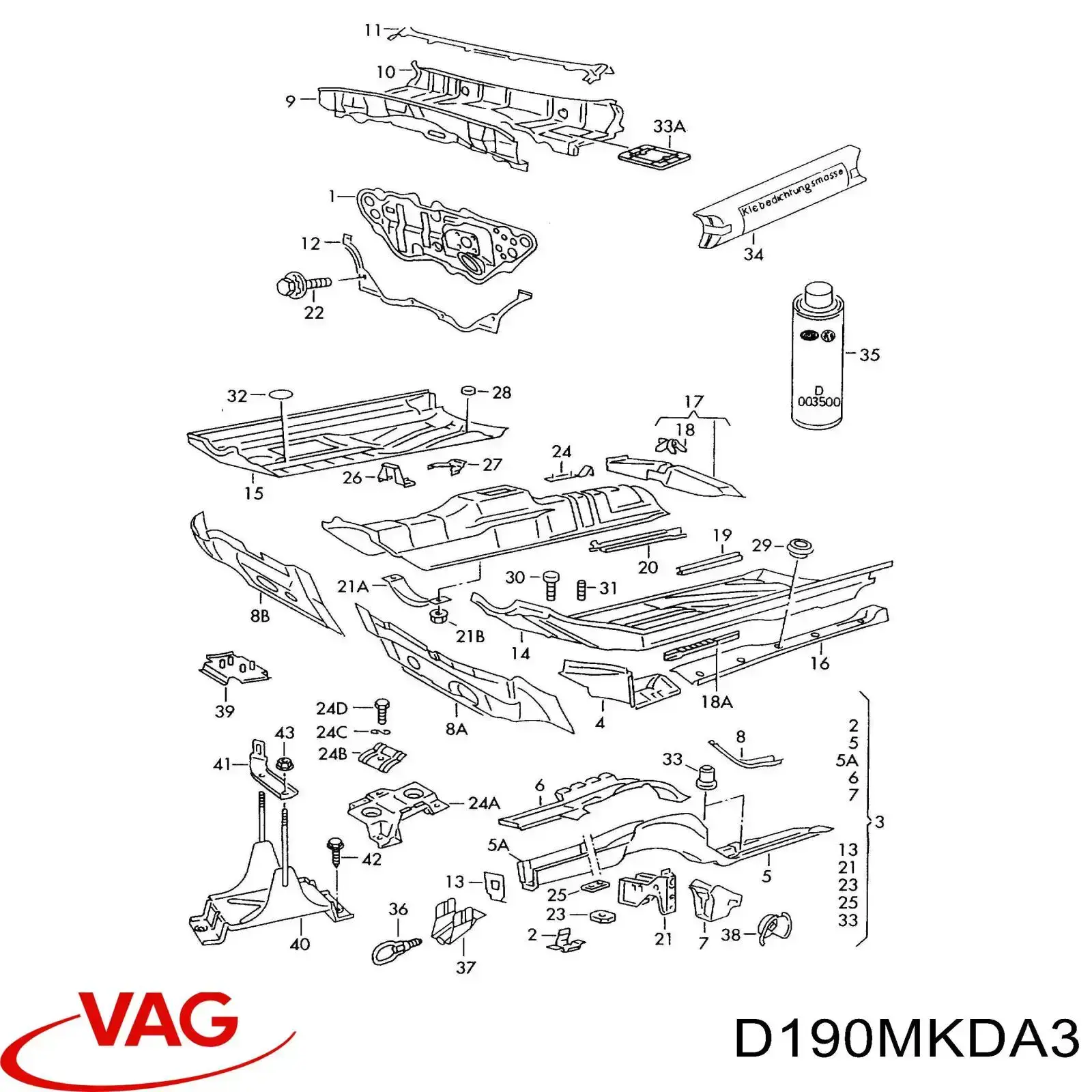 Купить D190MKDA3 VAG 