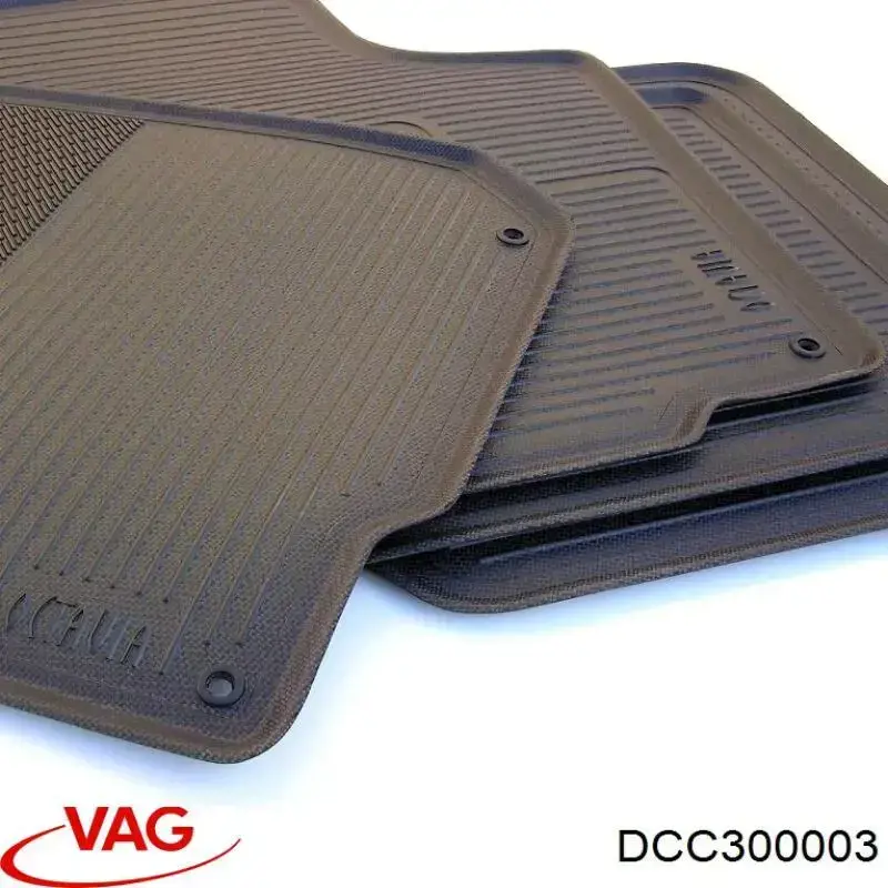Коврики передние + задние, комплект VAG DCC300003