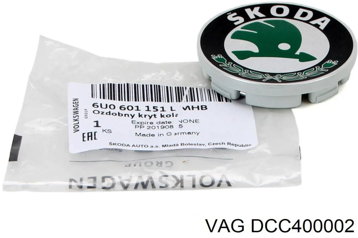 Передние коврики DCC400002 VAG