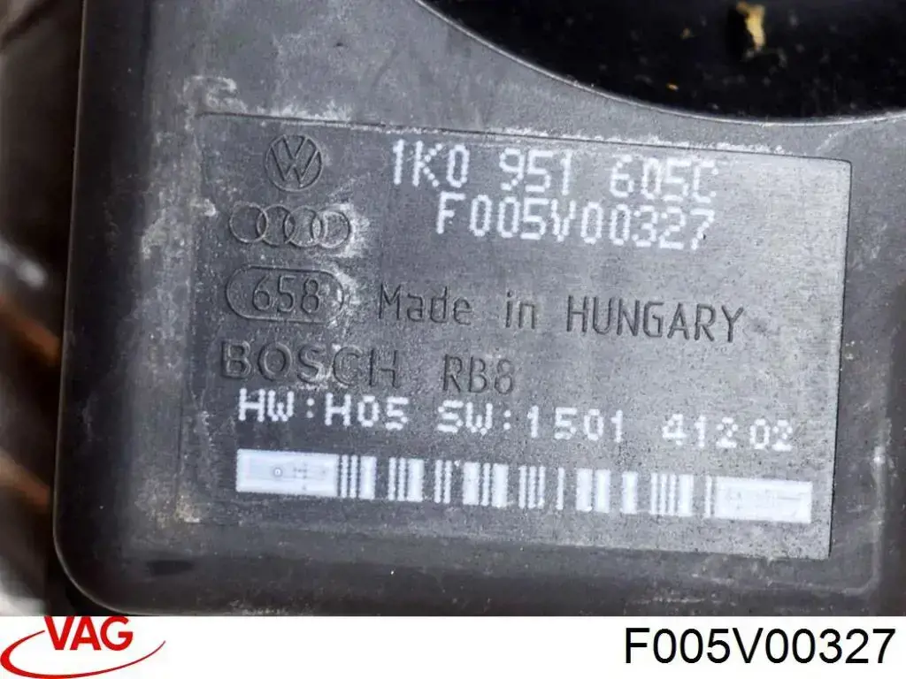  VAG F005V00327 цена, от 180.59 USD