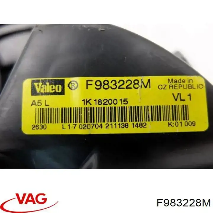 F983228M VAG Электромотор печки