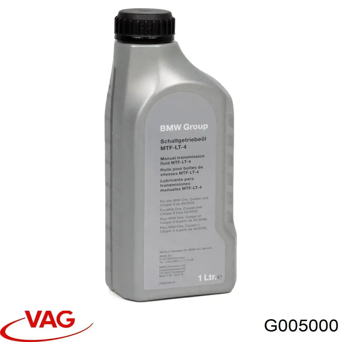 G005000 VAG Aceite caja de cambios original y equivalente