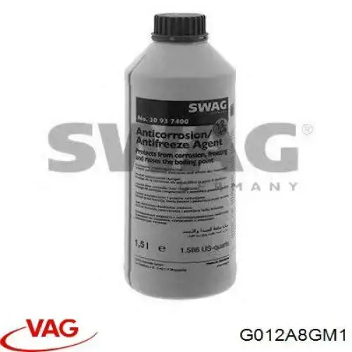 Антифриз VAG ANTIFREEZE Сиреневый -40 °C 1.5л (G012A8GM1)
