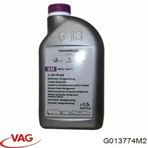 G013774M2 VAG fluido de esfriamento