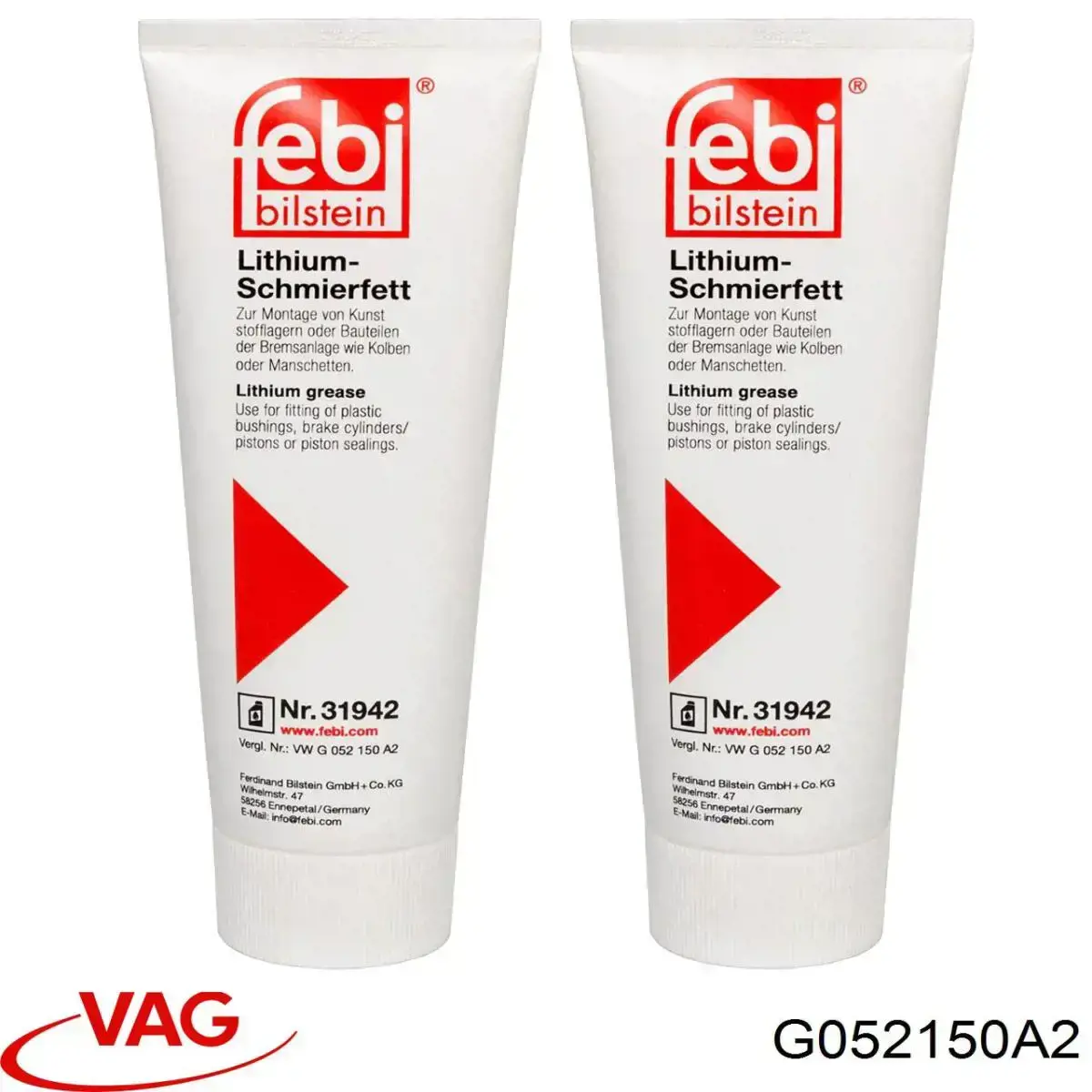 G052150A2 VAG Grasa para el sistema de frenos original y equivalente