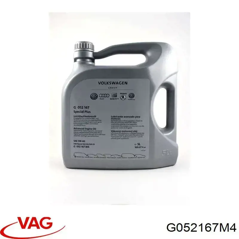 Моторное масло G052167M4 VAG