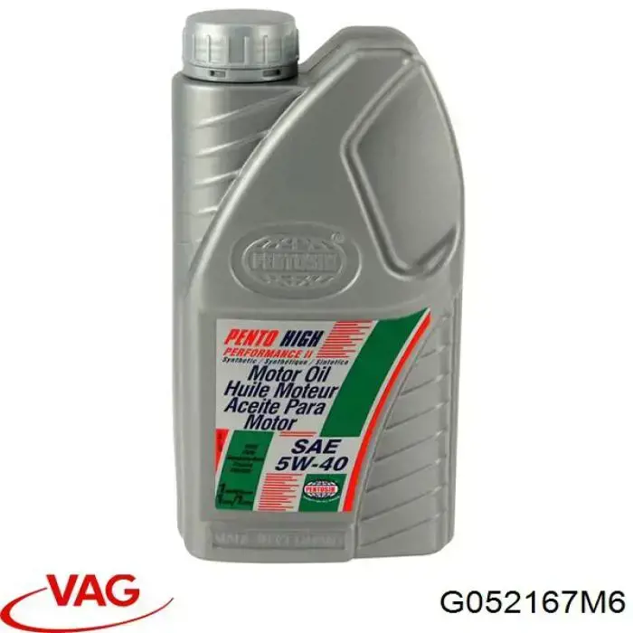 Моторное масло VAG SPECIAL PLUS 5W-40 Синтетическое 60л (G052167M6)