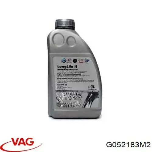 Моторное масло VAG Longlife II 0W-30 Синтетическое 1л (G052183M2)