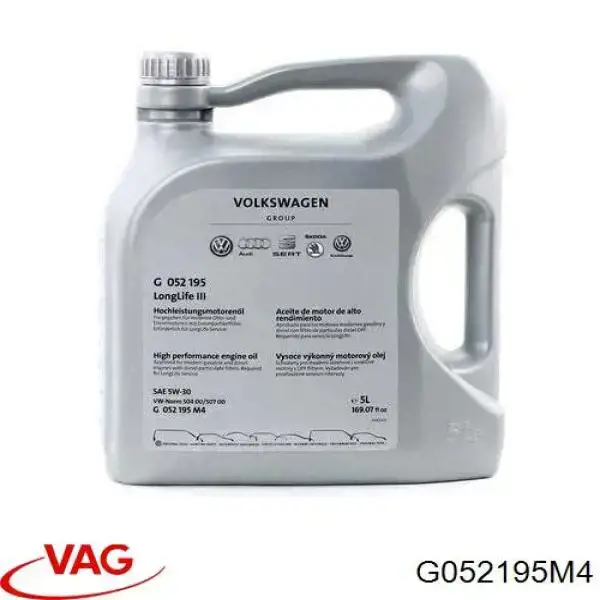Масло моторное VAG G052195M4