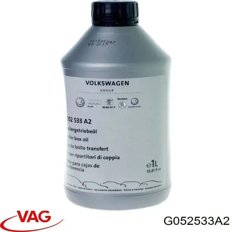 Aceite transmisión G052533A2 VAG