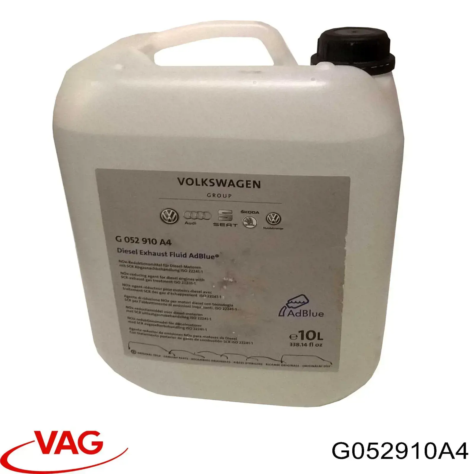 VAG AdBlue, 10L - Prísada pre úpravu výfukových plynov 