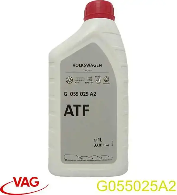  Масло трансмиссионное VAG ATF 1 л (G055025A2)