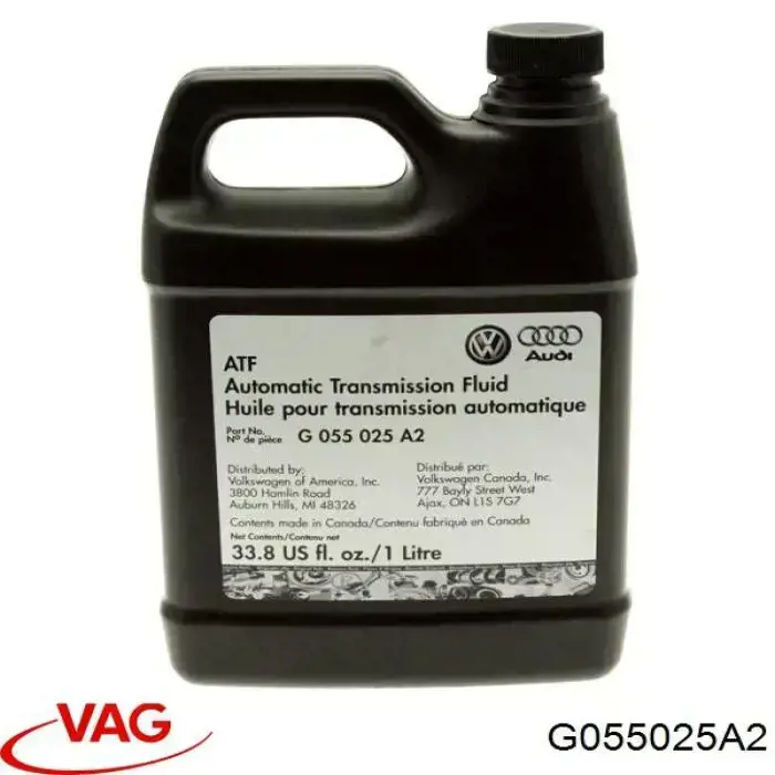 Aceite transmisión G055025A2 VAG