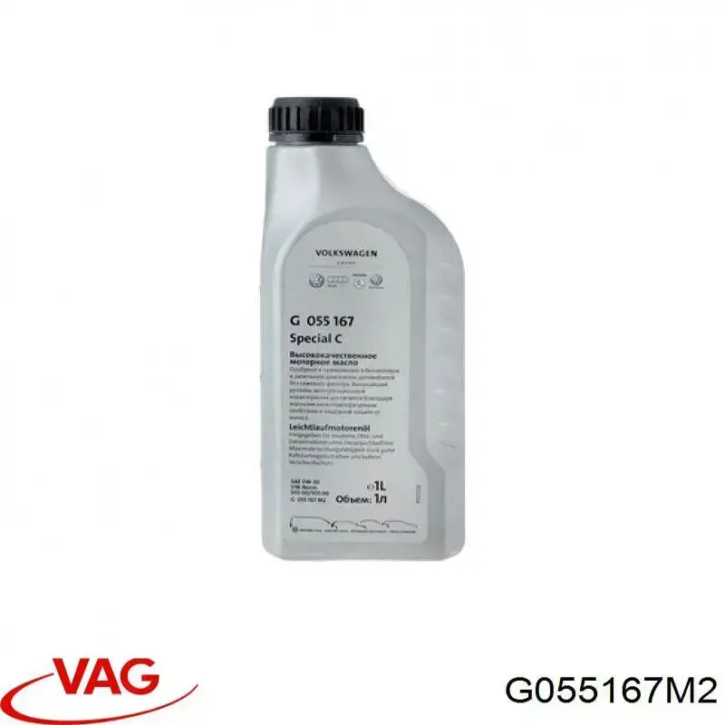 Моторное масло VAG Special C 0W-30 Синтетическое 1л (G055167M2)