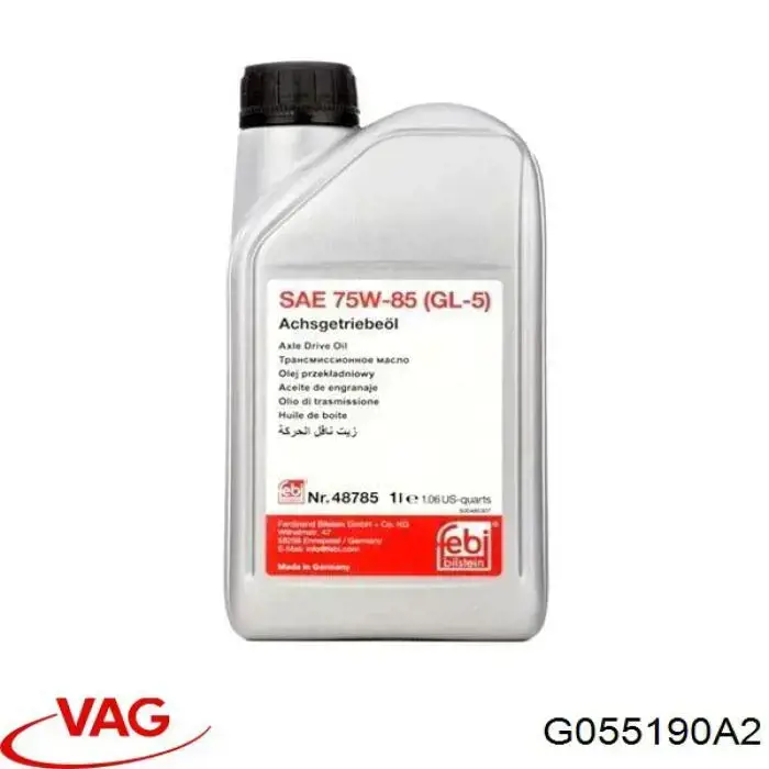 G055190A2 VAG óleo de transmissão