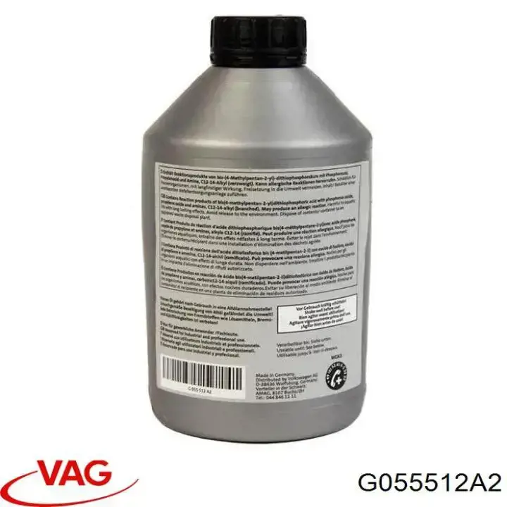 Масло трансмиссионное VAG G055512A2 цена, от 25.09 USD
