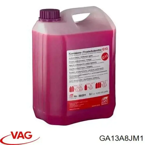 Охлаждающая жидкость VAG GA13A8JM1