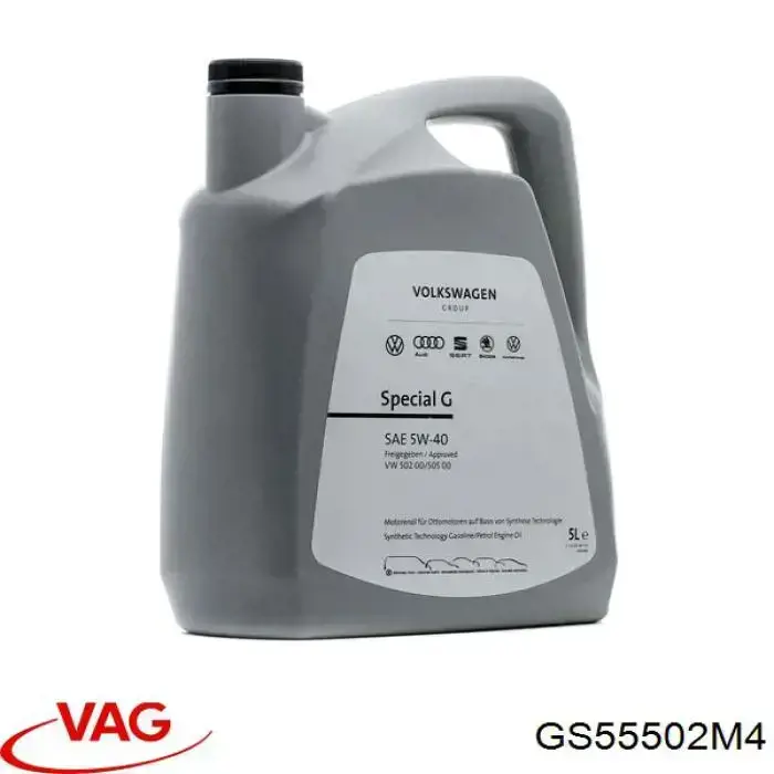 Моторное масло GS55502M4 VAG
