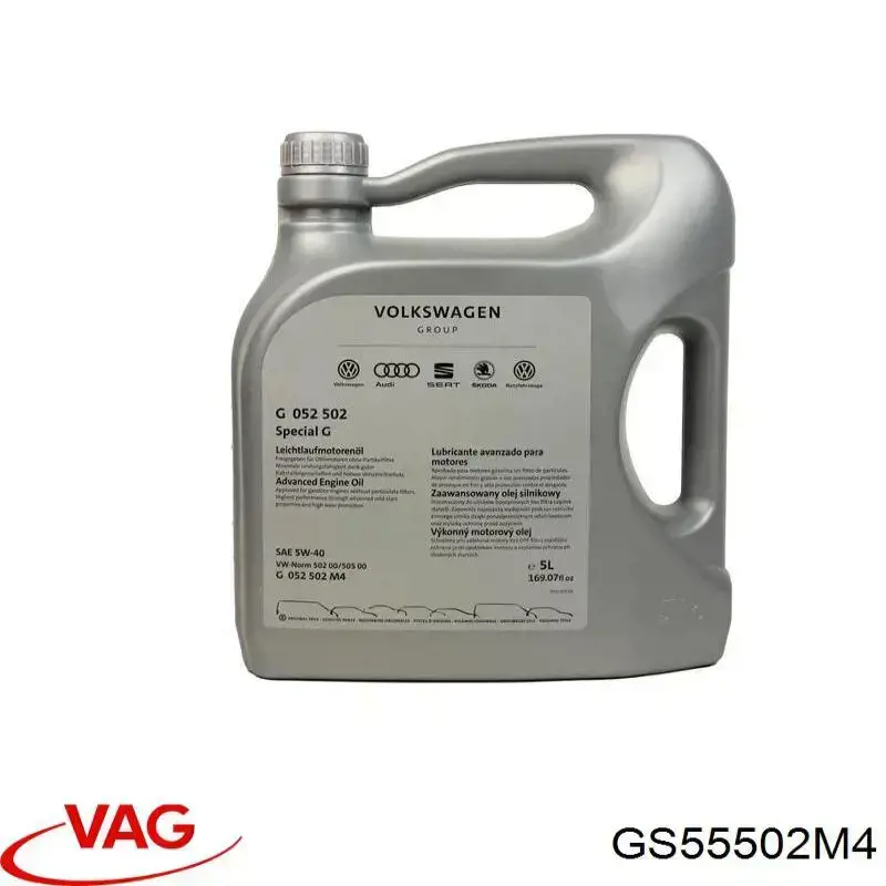 GS55502M4 VAG Масло двигателя