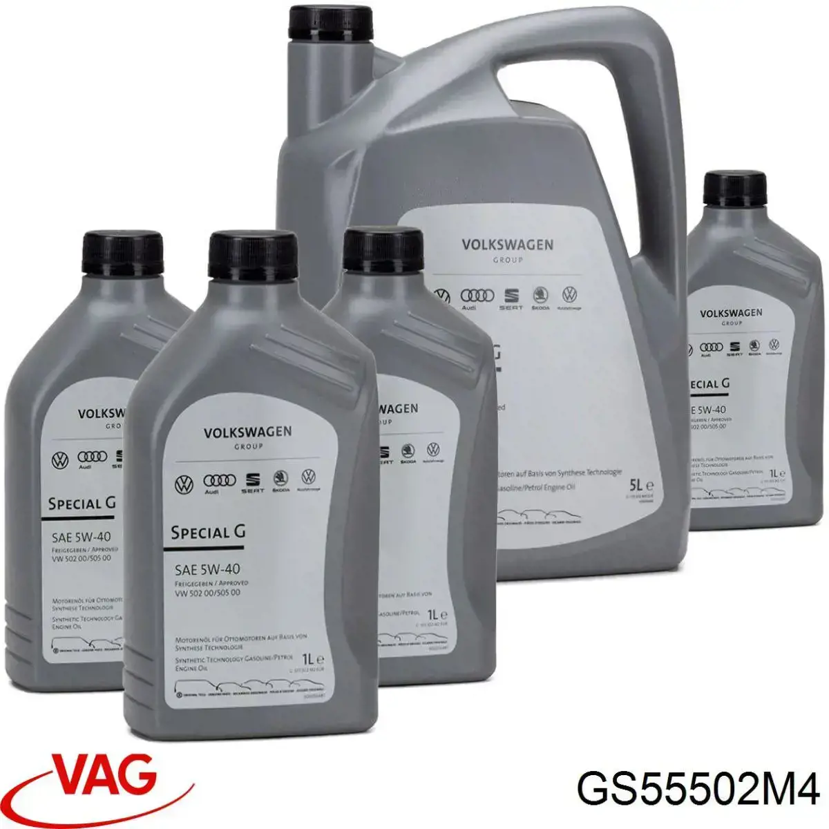 Масло моторне GS55502M4 VAG