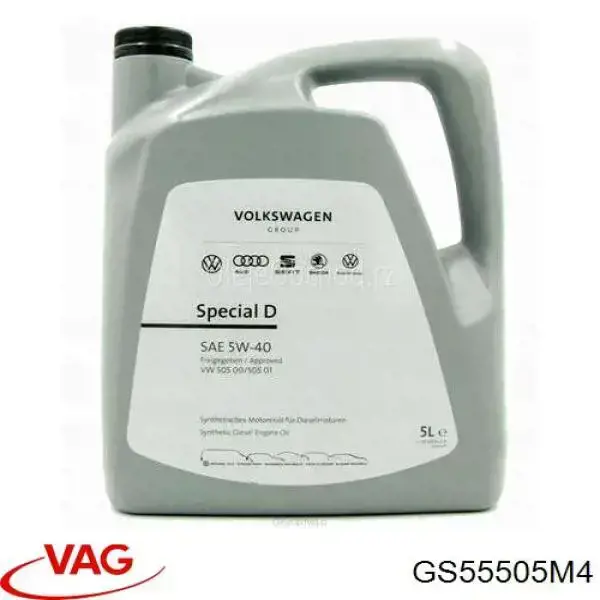 Моторное масло VAG (GS55505M4)