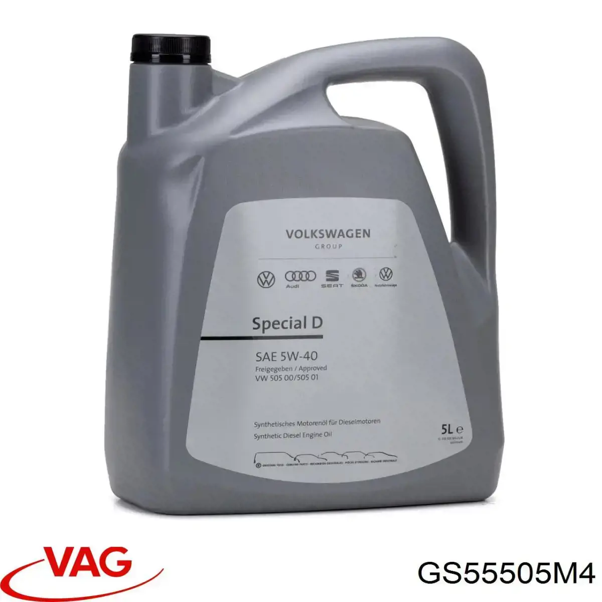 GS55505M4 VAG Aceite de motor original y equivalente